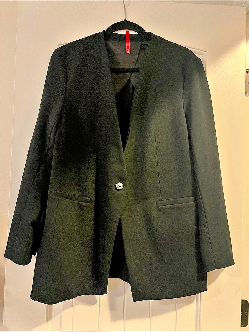 spans Women's Black Blazer Size Large